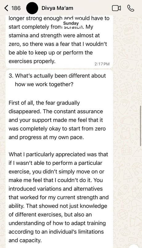 First of all, the fear gradually disappeared. The constant assurance and your support made me feel that it was completely okay to start from zero.